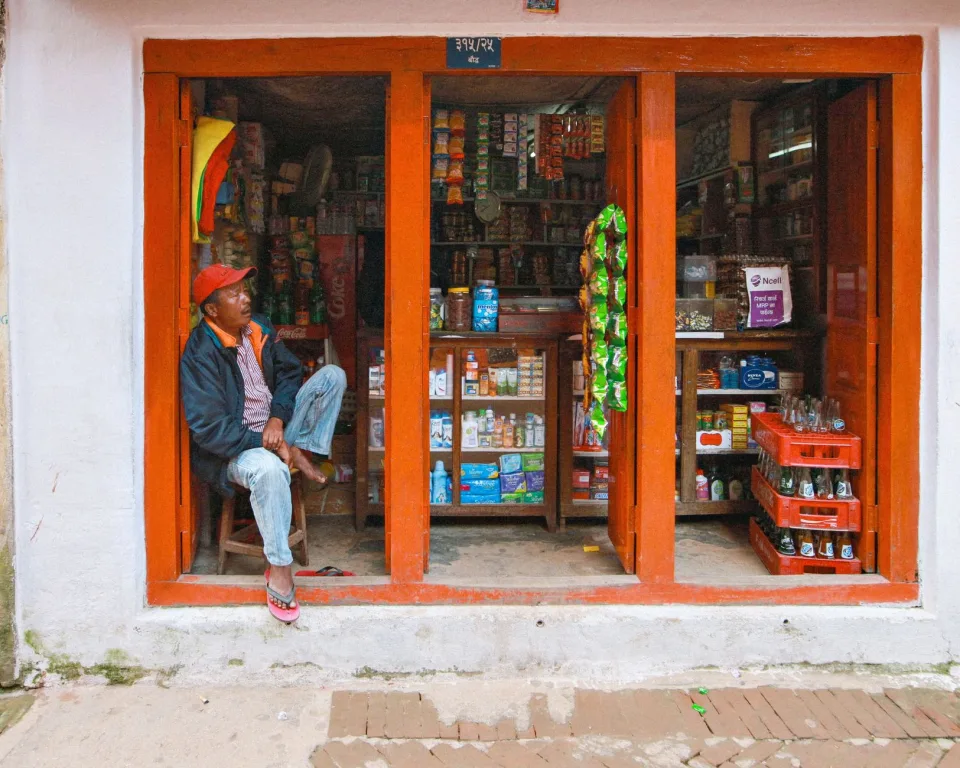 Kệ sữa và bánh kẹo